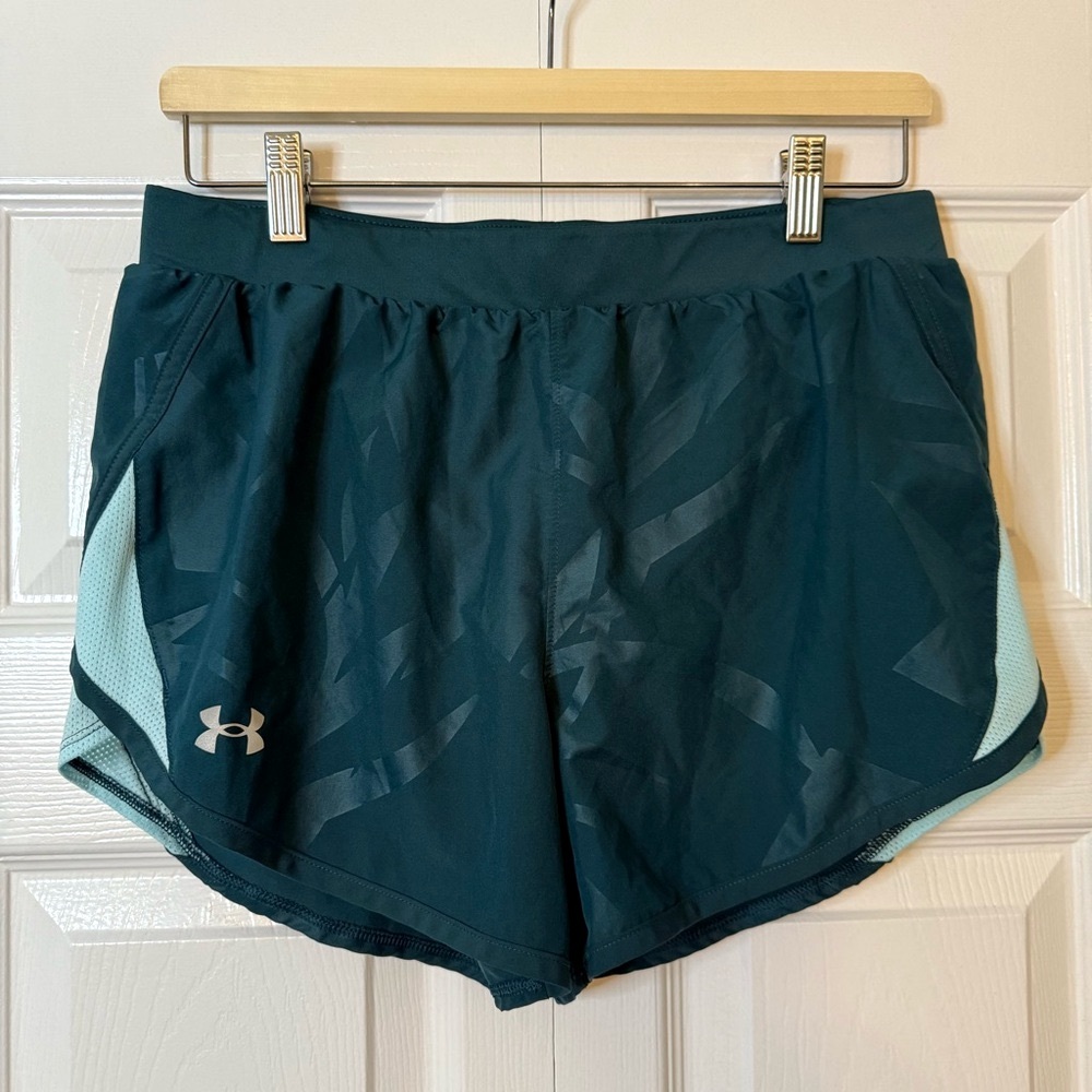Under Armour Women's Dark Teal Athletic Shorts